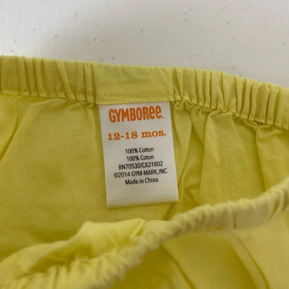 EUC | Gymboree baby girl’s lemon high neck dress set‎ — 12-18 months - Picture 8 of 8